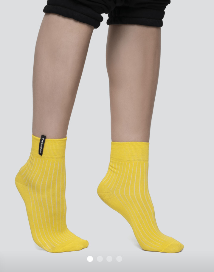 желтые носки тинькофф
