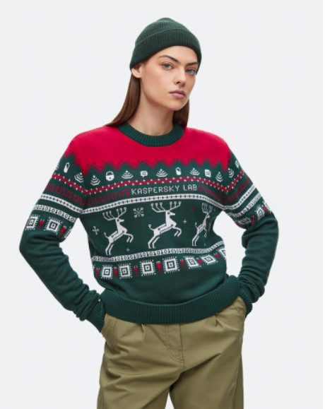 пуловер с логотипом касперского