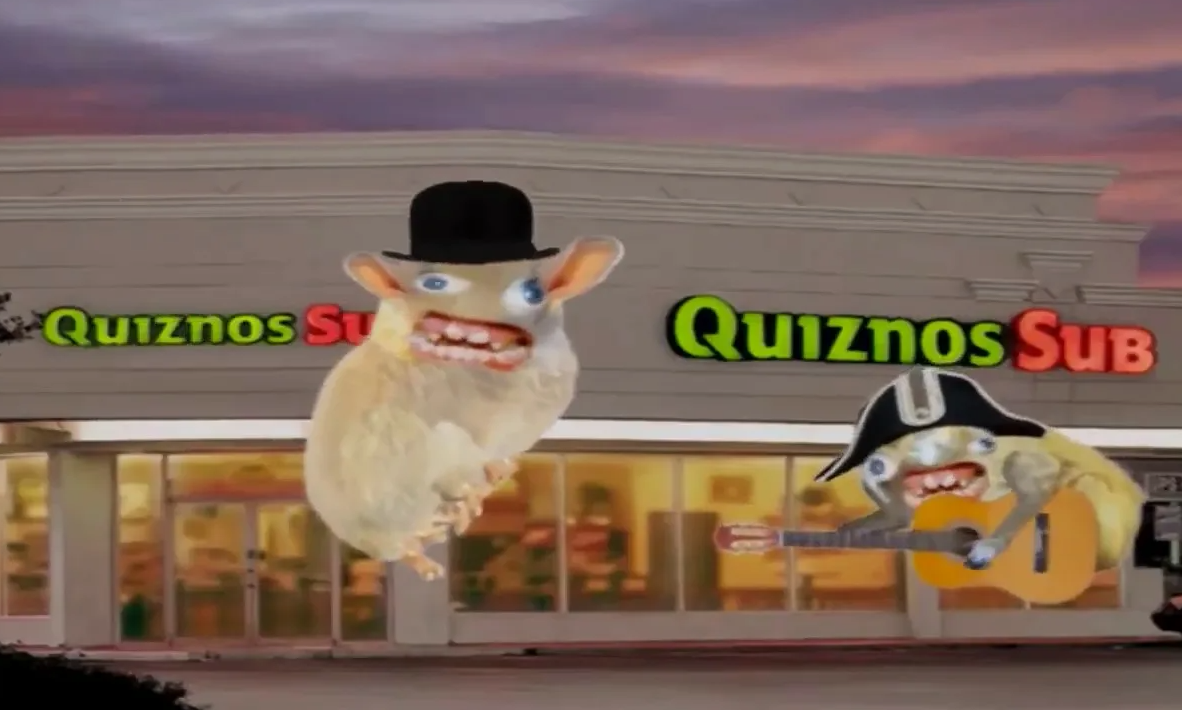 Quiznos Sponge Monkeys